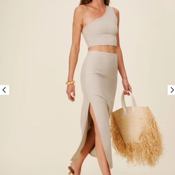 NWOT Reformation Francine Two Piece - Picture 1 of 6